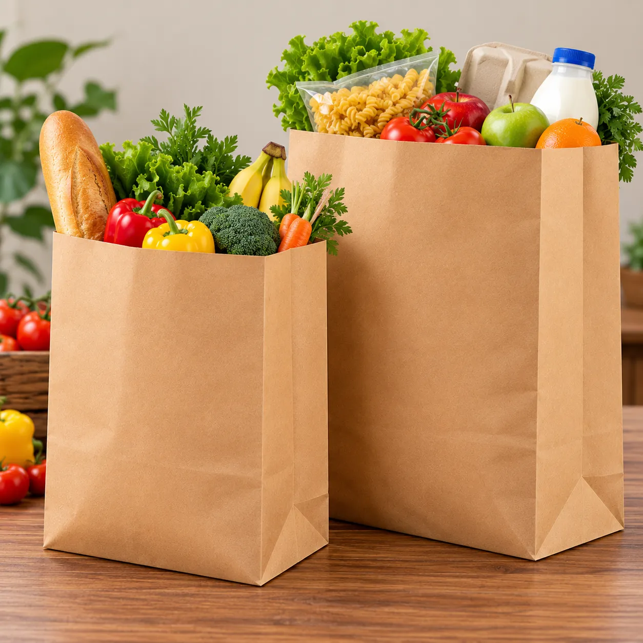 Brown Paper Grocery Bag Making Machine application 3